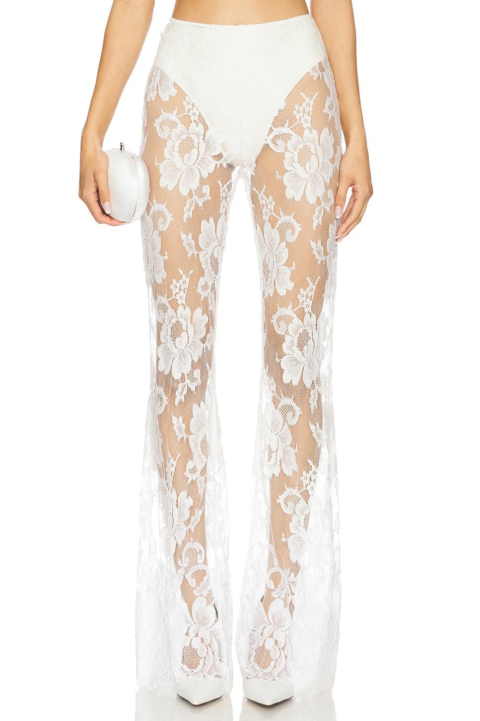 solice lace flared pant