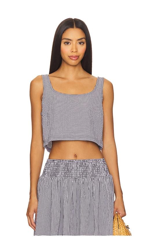 solid & striped the anise top in black.