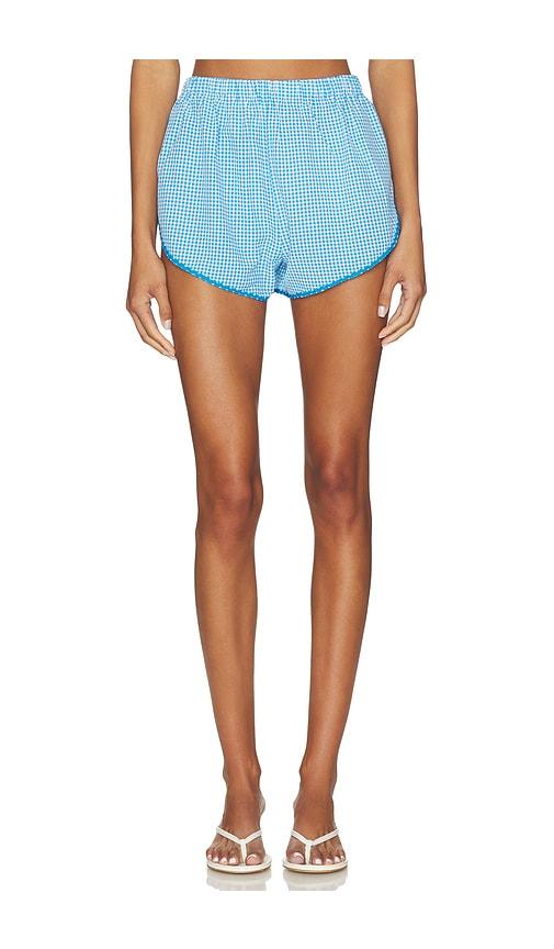 solid & striped the lester short in blue.