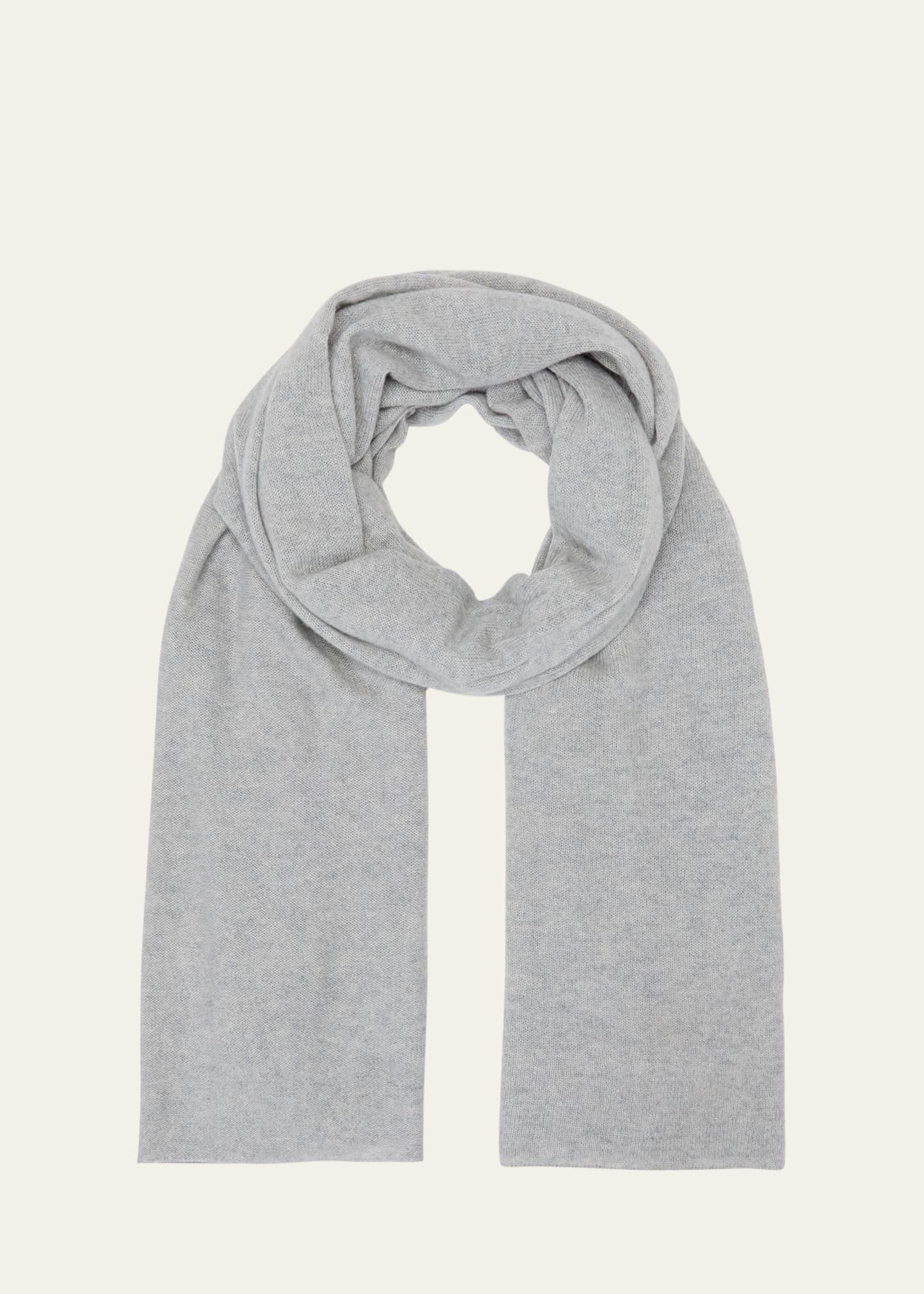 solid cashmere scarf