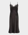 song lace slip midi dress