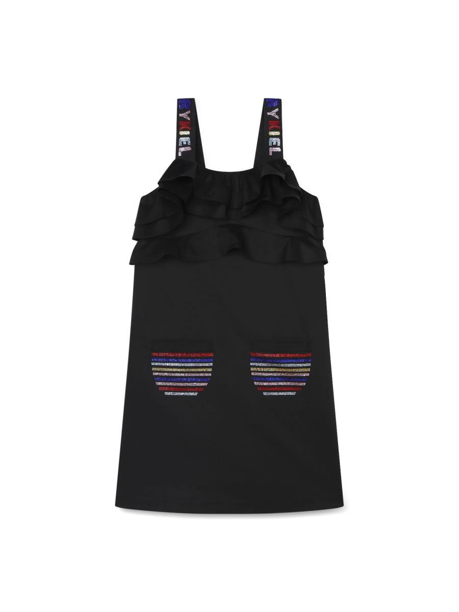 sonia rykiel vestito con bretelle