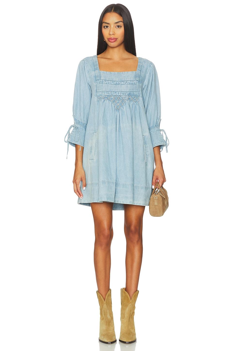 sonora denim mini dress
