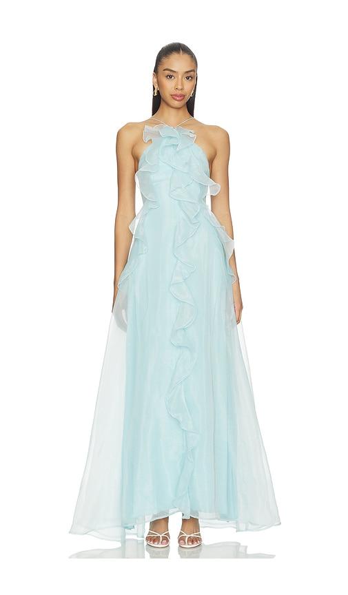 sonya moda bela dress in blue.