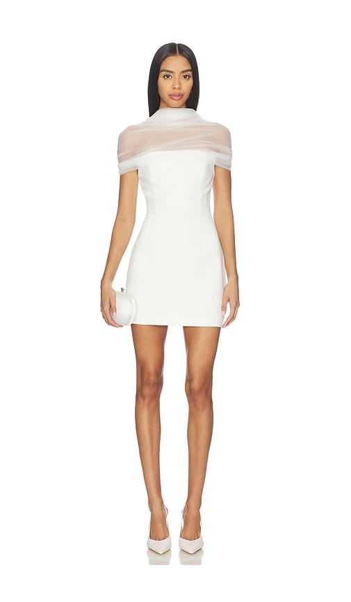 sonya moda lola mini dress in white.
