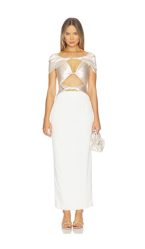 sonya moda pisa dress in white.