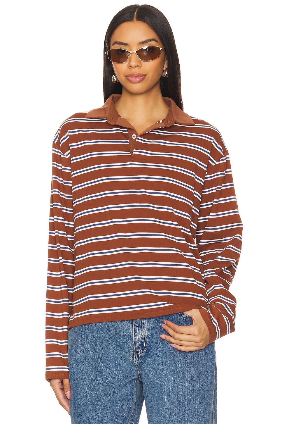 sophia oversized henley top