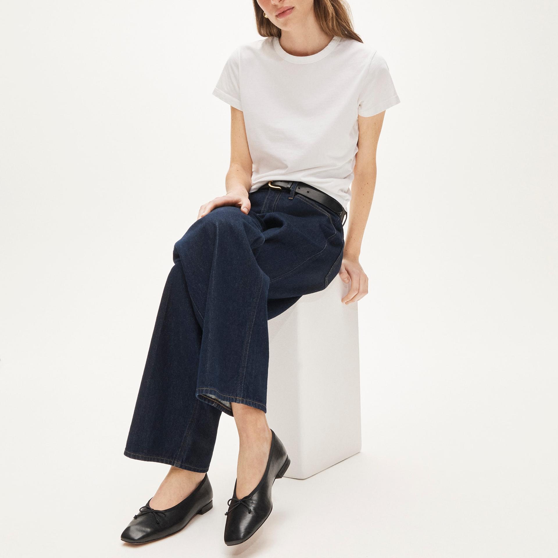 sophie ballet flats in leather