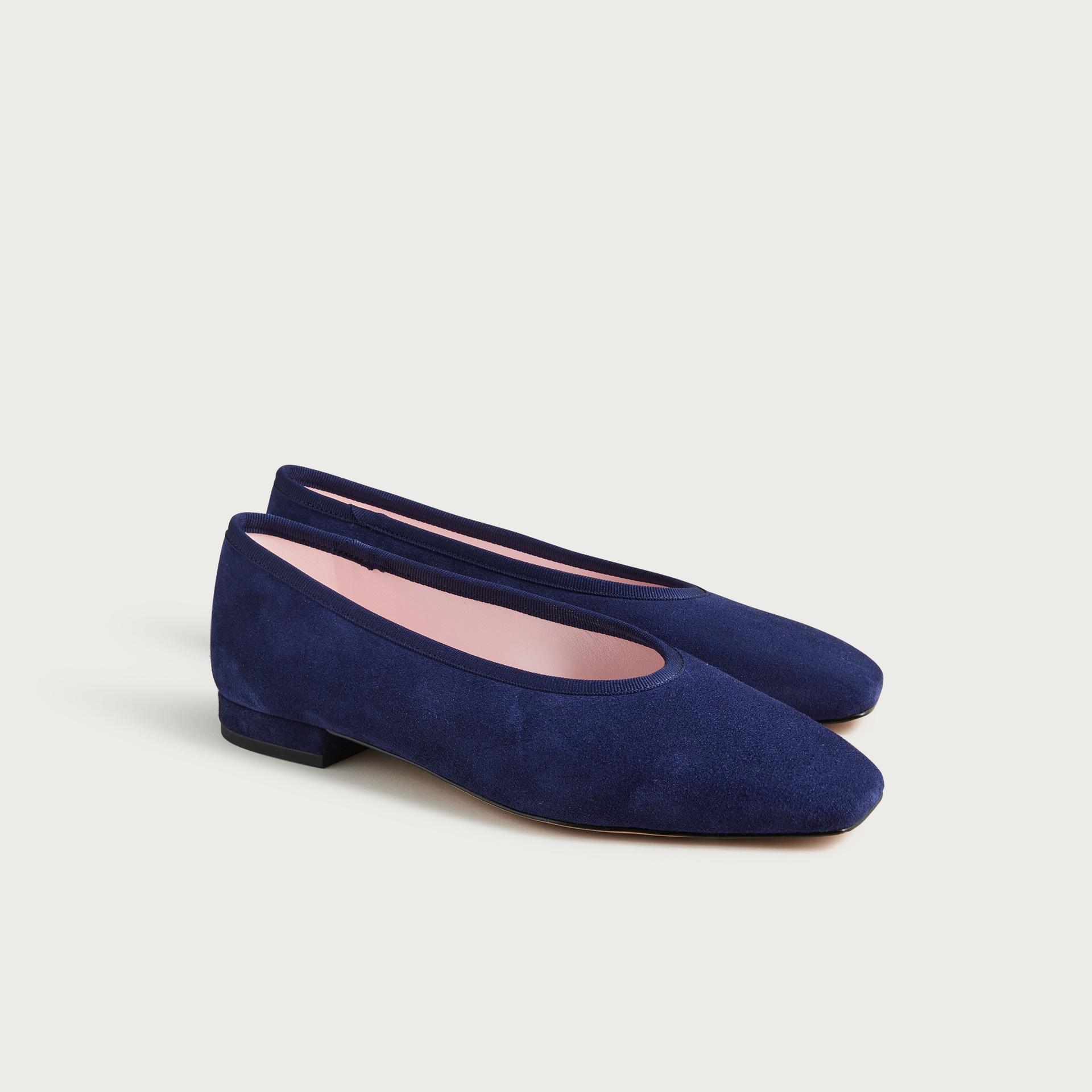 sophie ballet flats in printed calf hair
