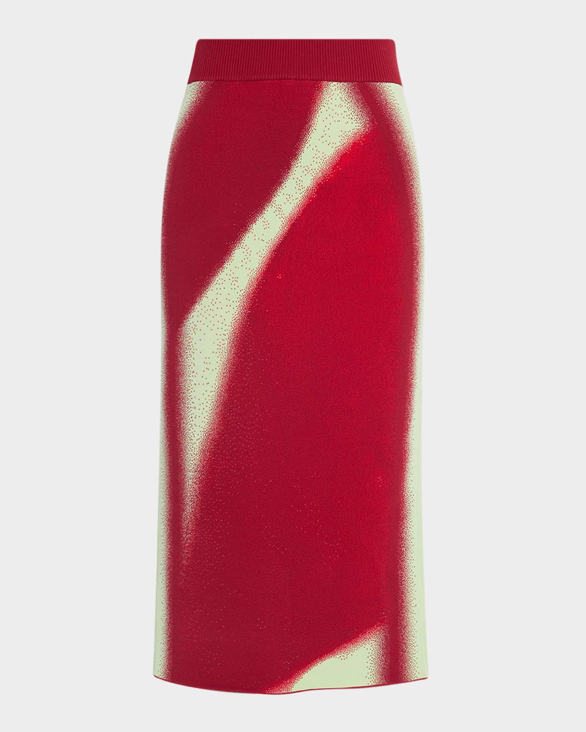 sophie cherry midi skirt