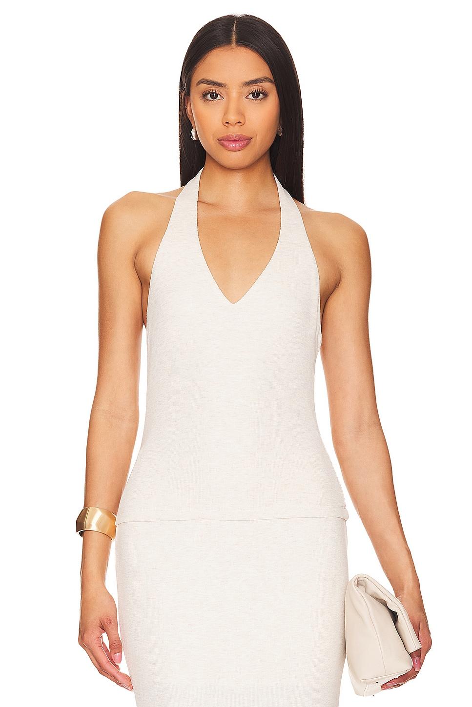 sophie rib halter top