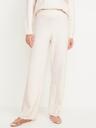 sosoft cable-knit wide-leg sweater pants