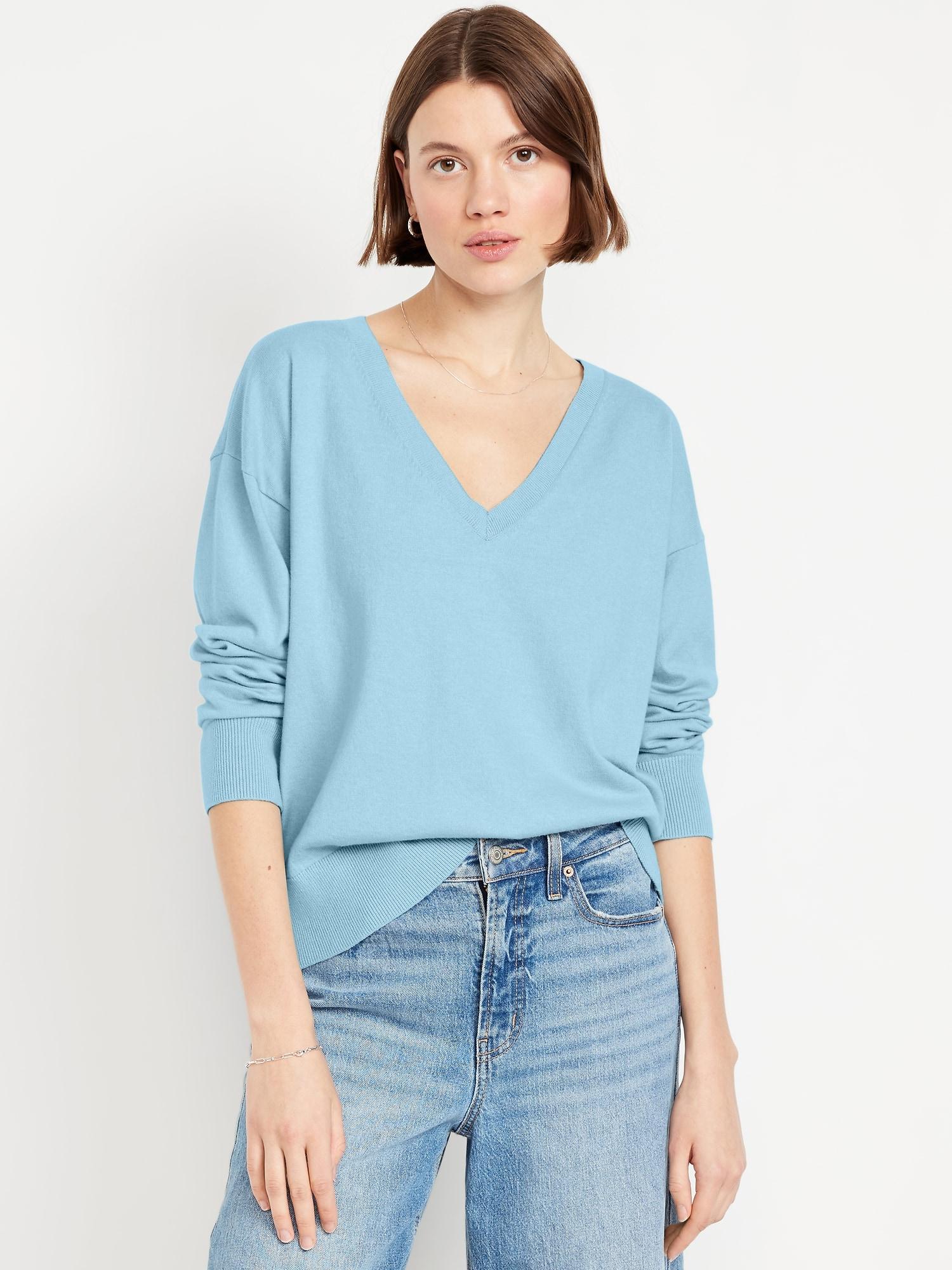 sosoft lite loose v-neck sweater