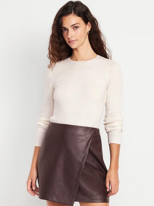 sosoft lite rib crew-neck sweater