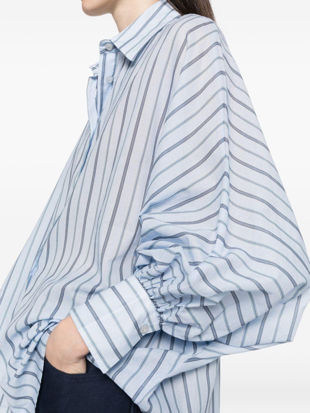 sosue shirts clear blue cotton - women