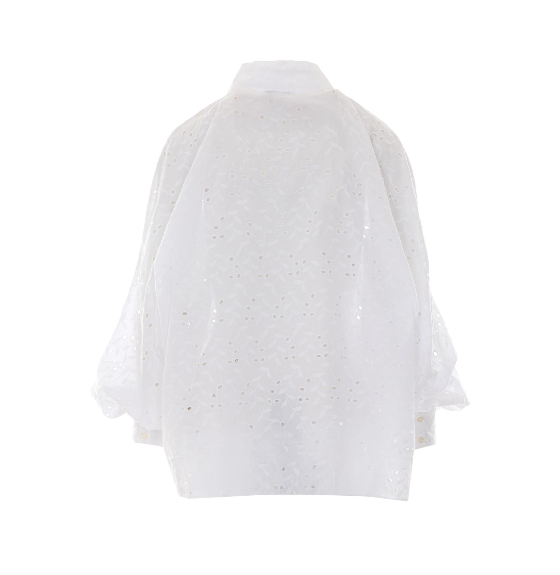 sosue shirts white cotton - women