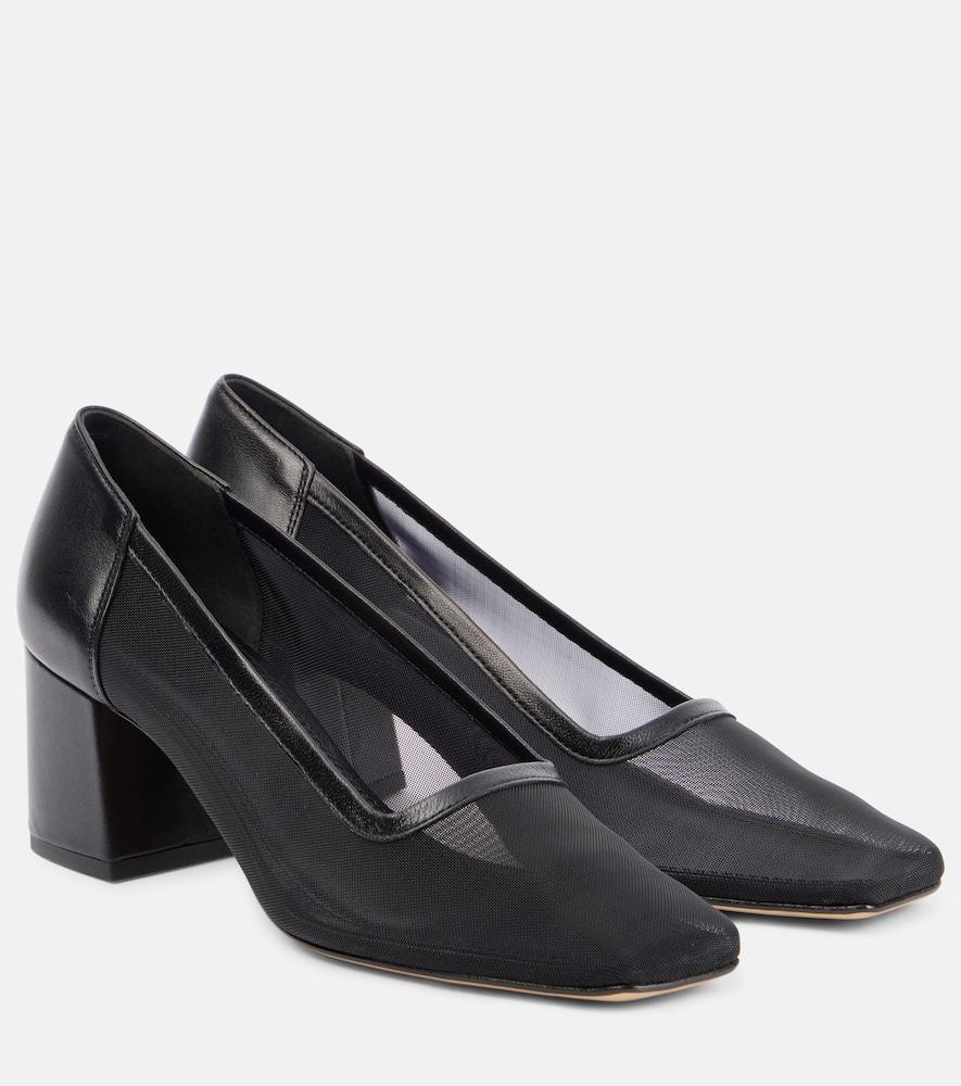 souliers martinez balles tulle pumps