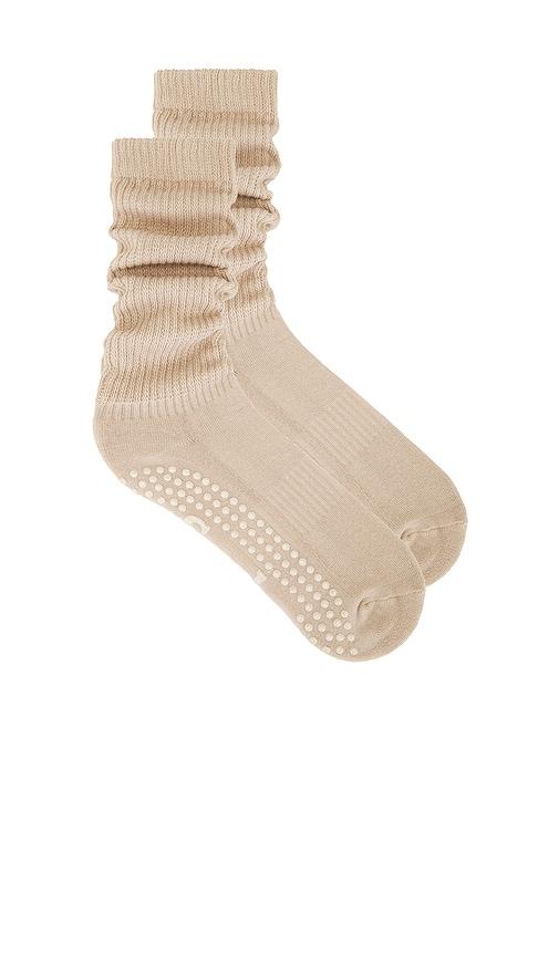 souls. cloud sock in cream.