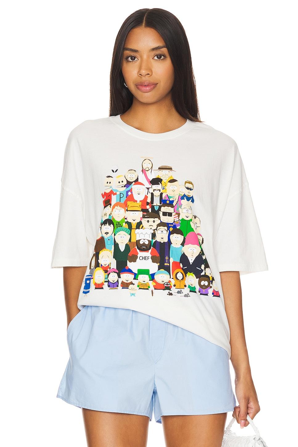 south park cast boxy tee