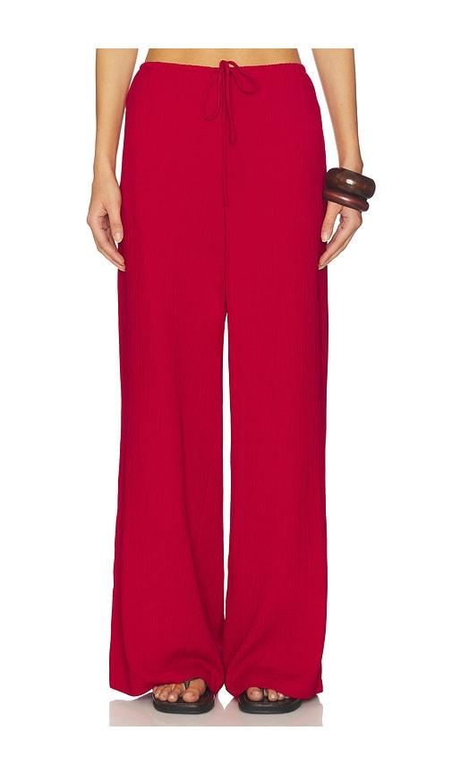 sovere aine pants in red.