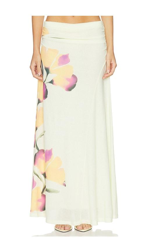 sovere akanni skirt in lemon.