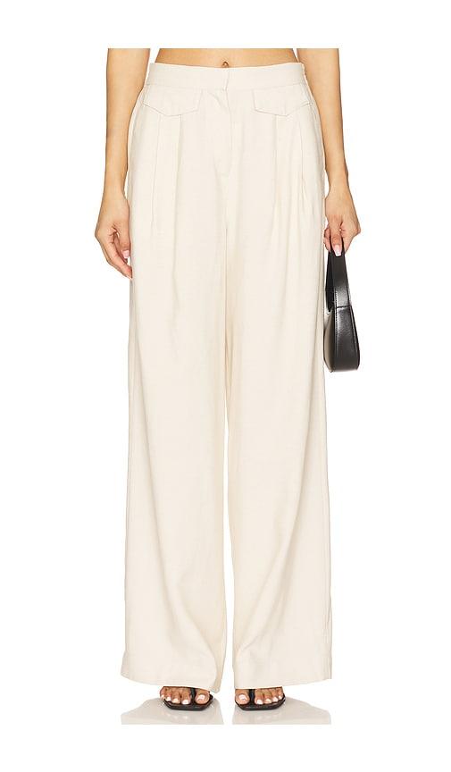 sovere eve pant in beige.