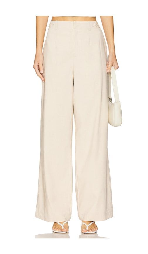 sovere freya pant in ivory.