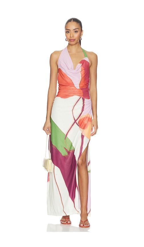 sovere kalea dress in rose.