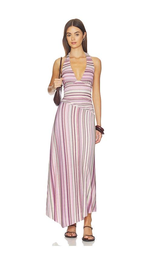 sovere sarina dress in mauve.