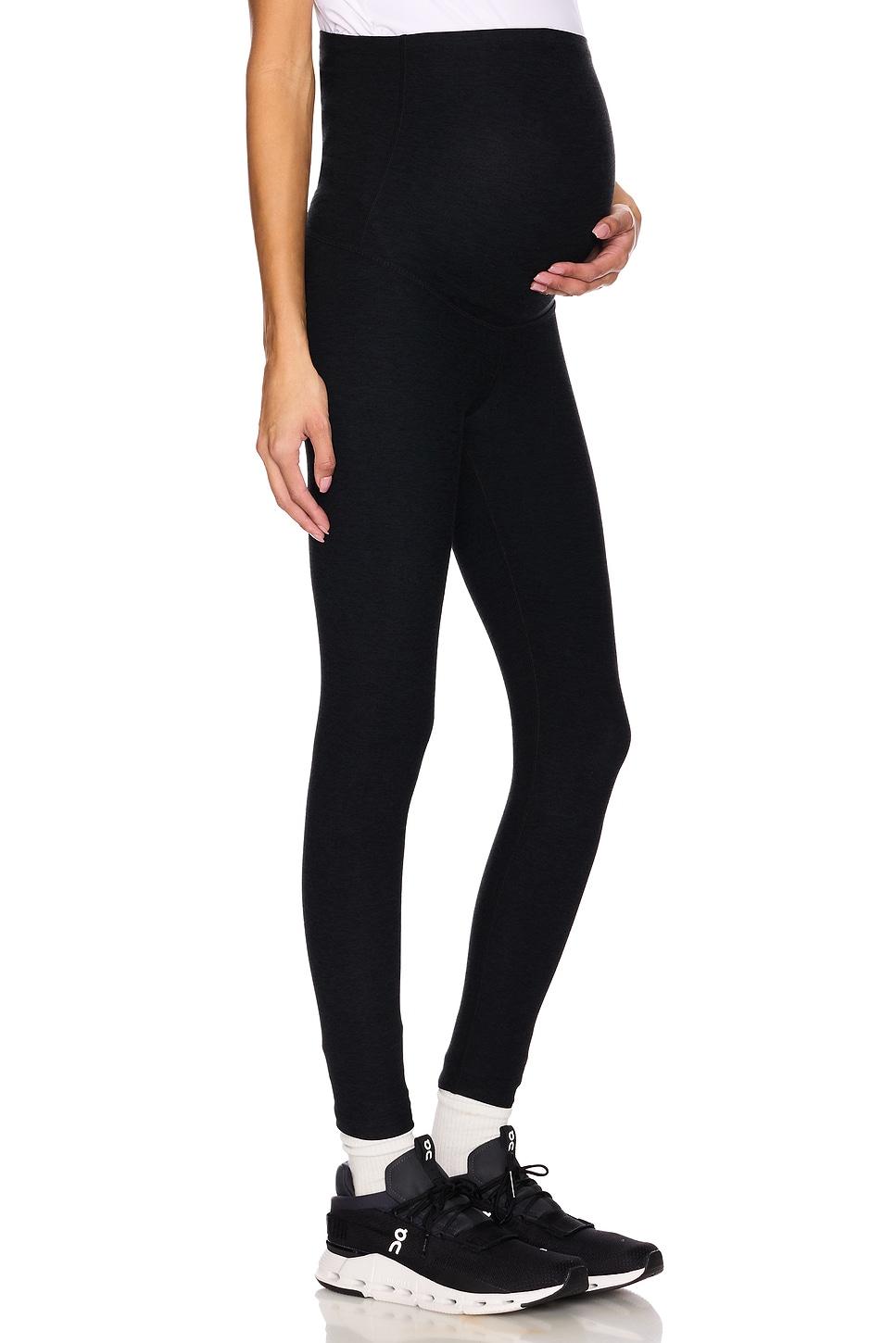 spacedye love the bump maternity capri legging