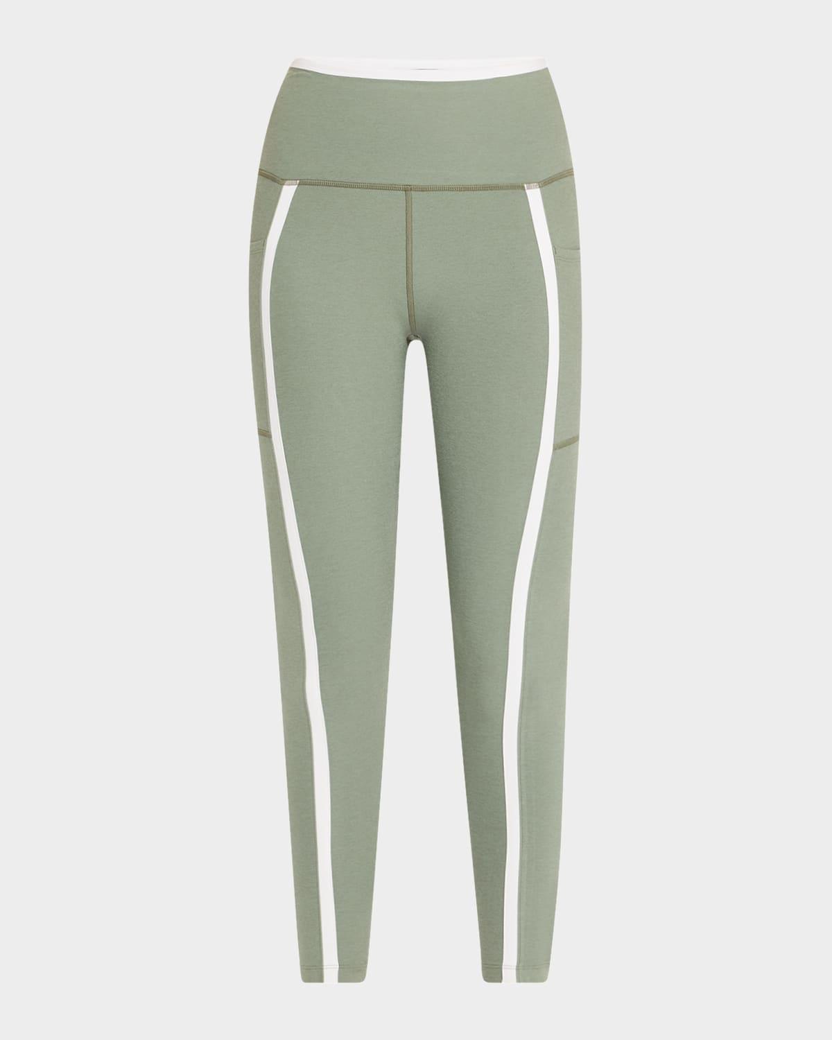 spacedye new moves high-waist midi leggings