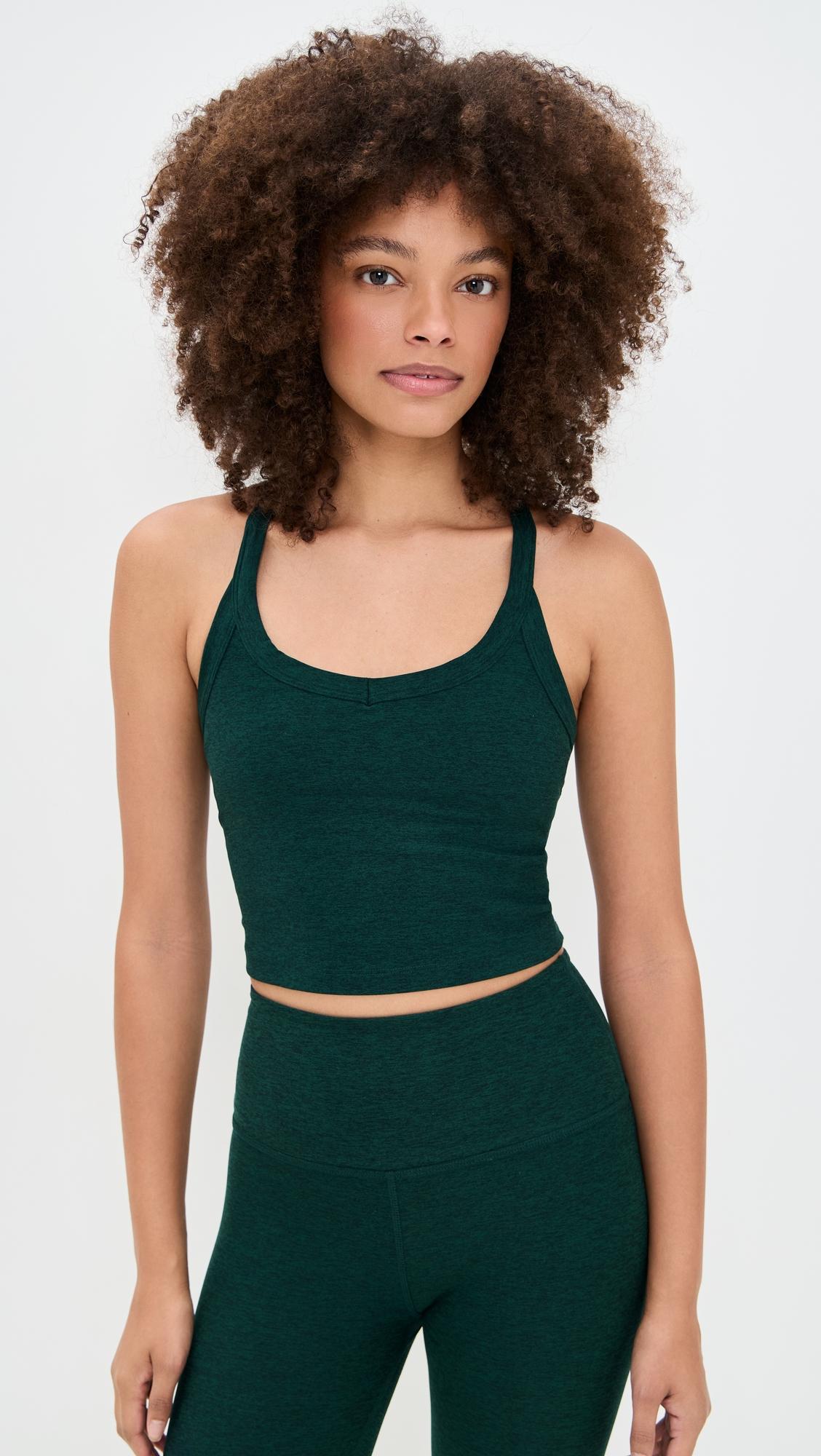 spacedye on the up cropped tank