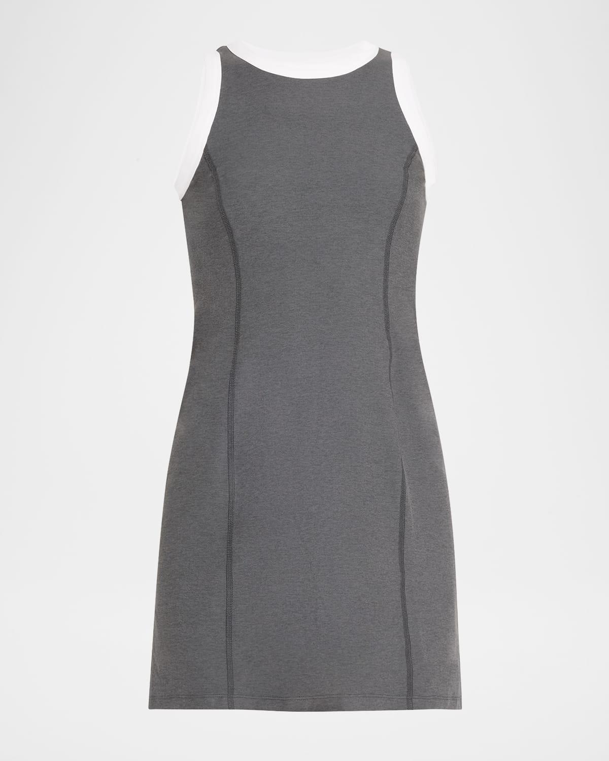 spacedye outlines active dress