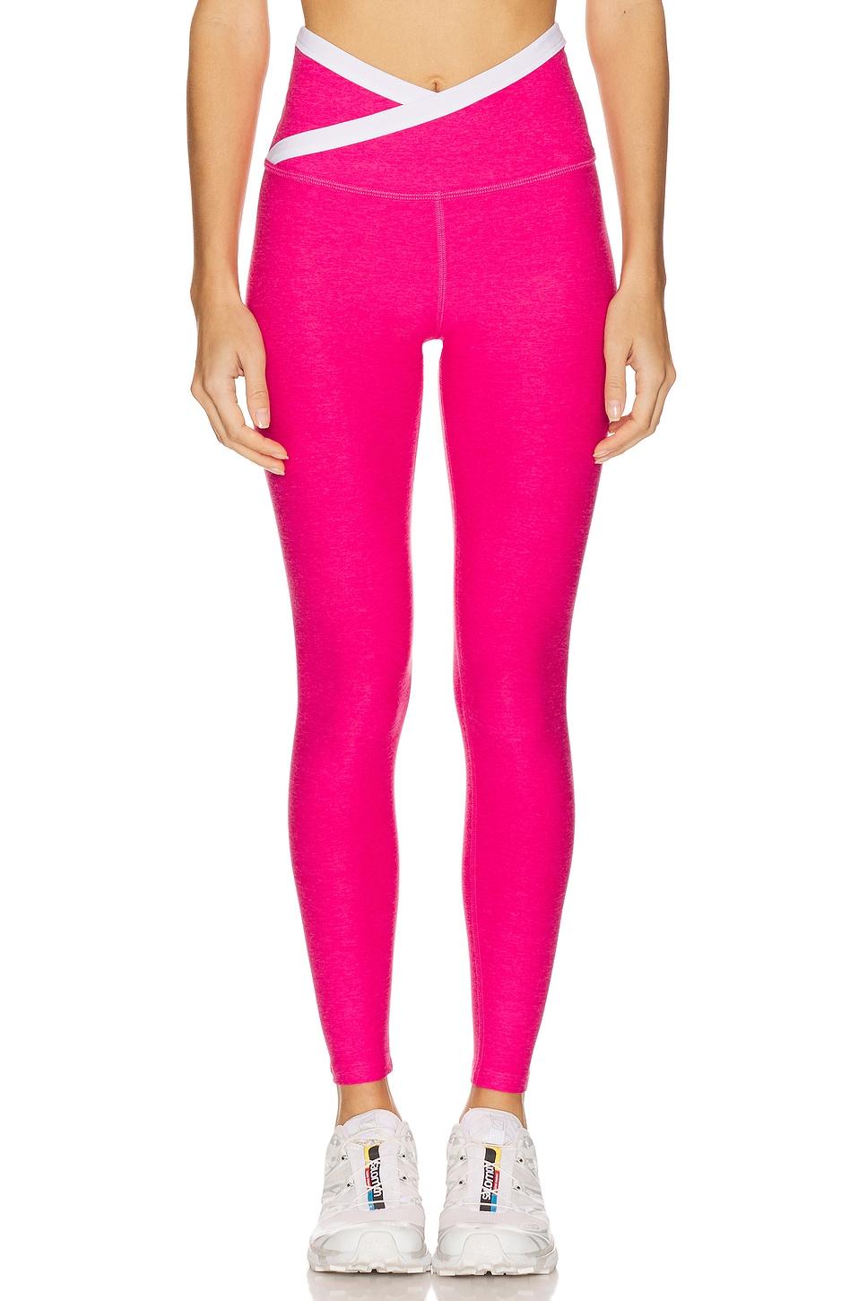 spacedye outlines high waisted midi legging