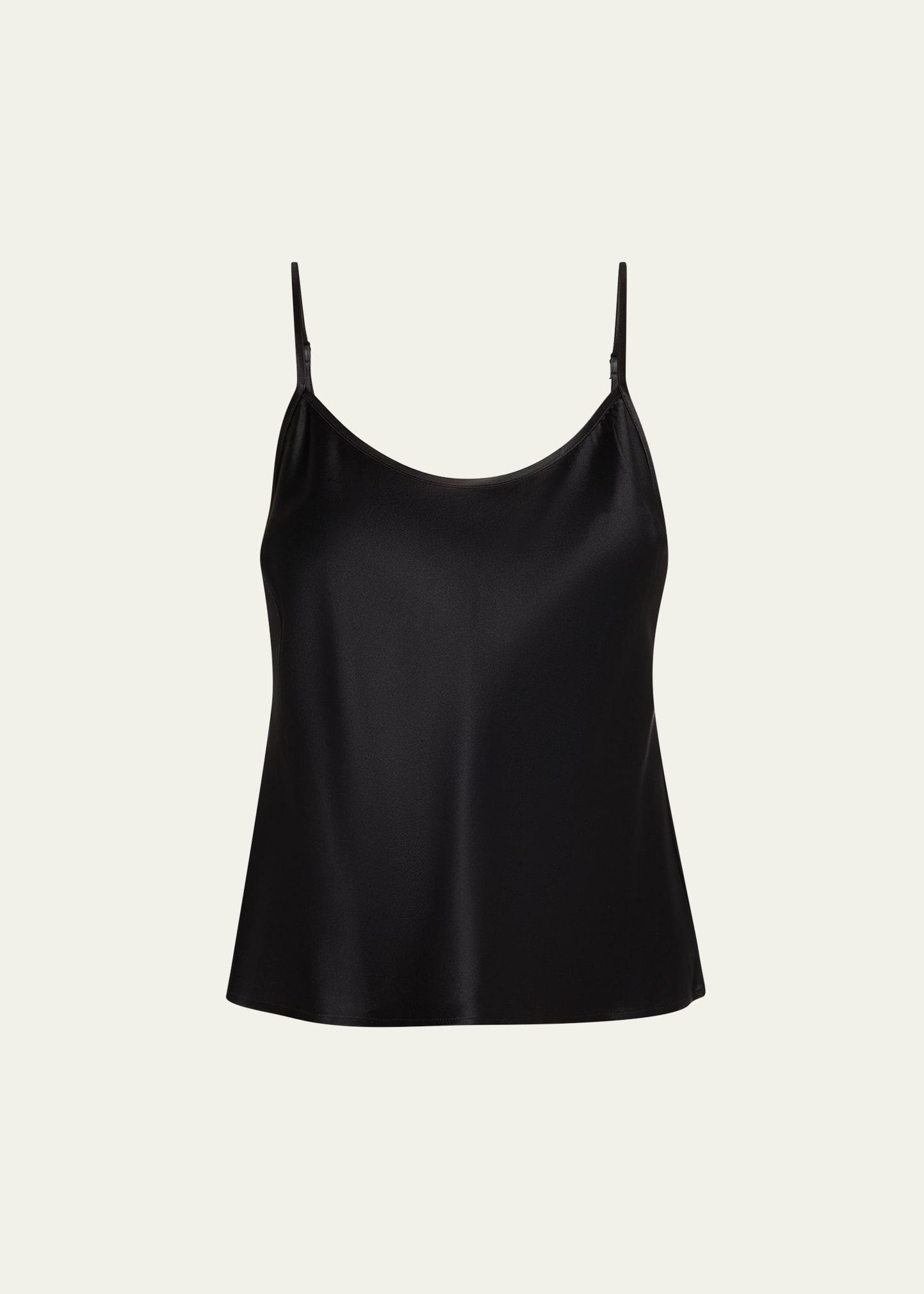 spaghetti strap silk cami