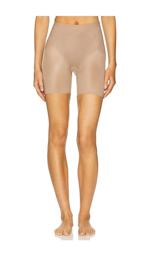 spanx spanxshape invisible girl short in nude.