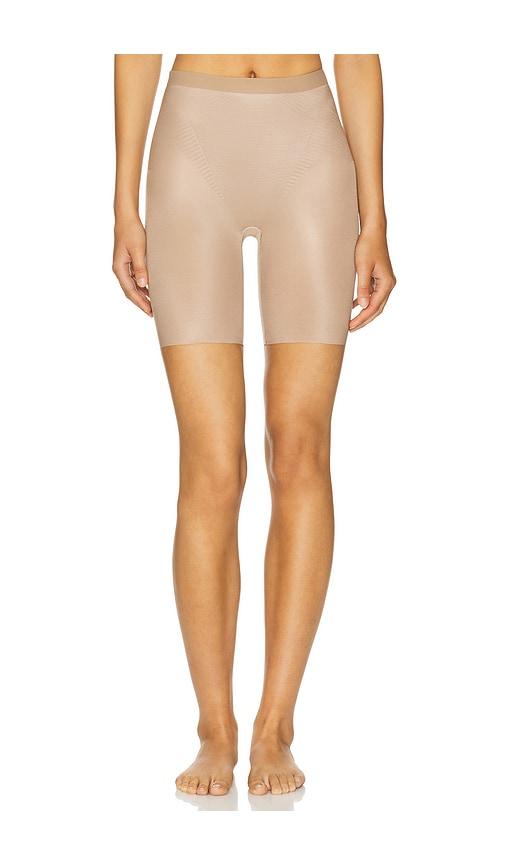 spanx spanxshape invisible short in nude.
