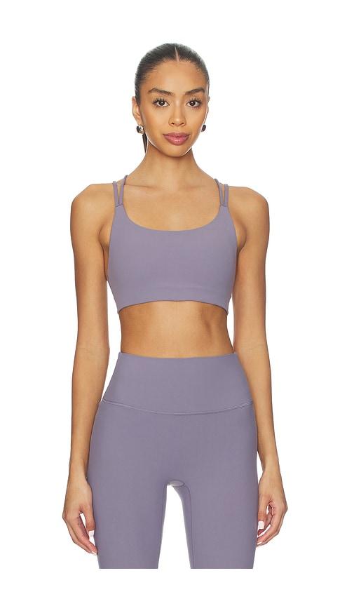 spanx spanxsmooth onform low impact sports bra in grey.