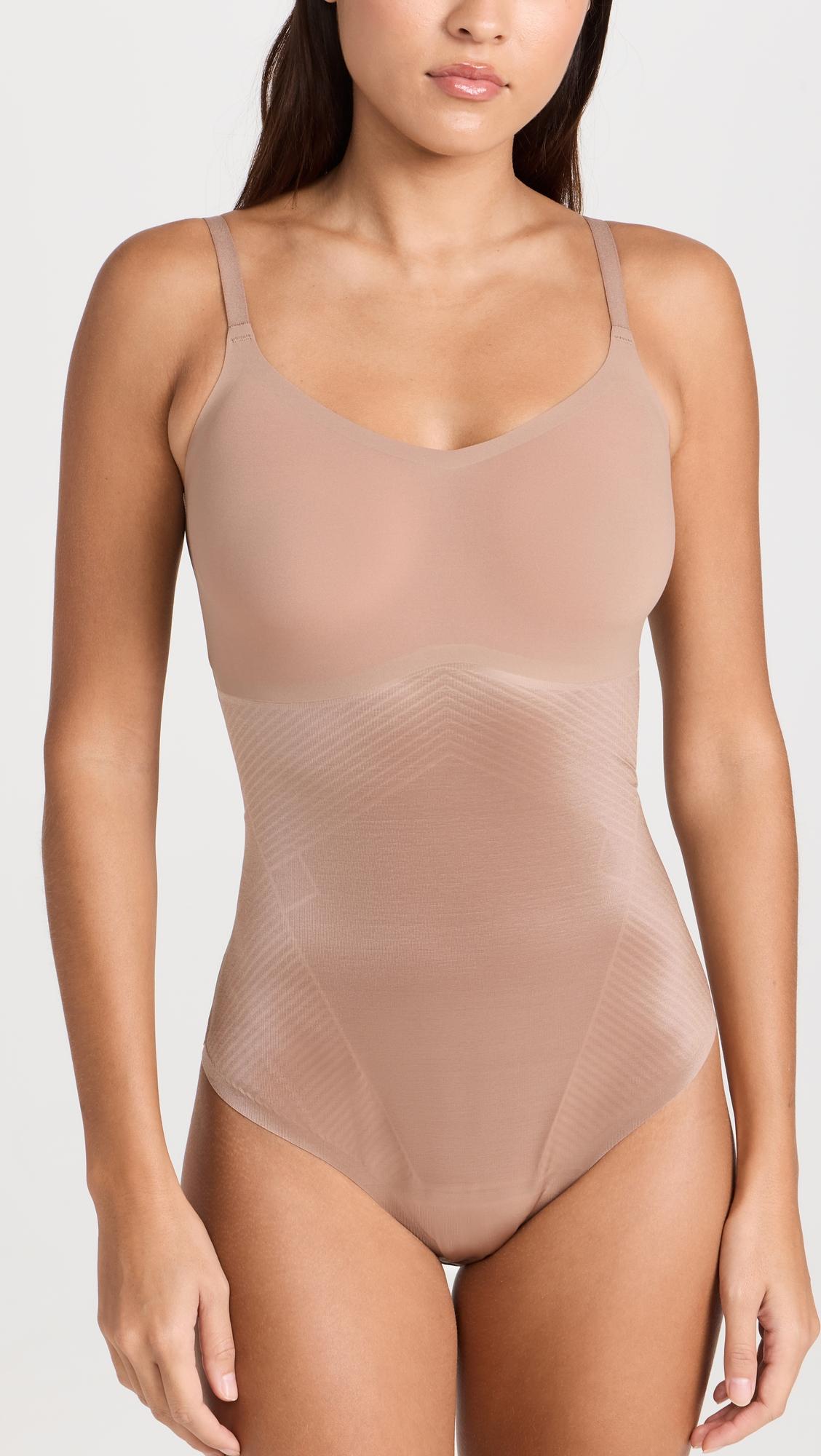 spanxshape invisible cami thong bodysuit