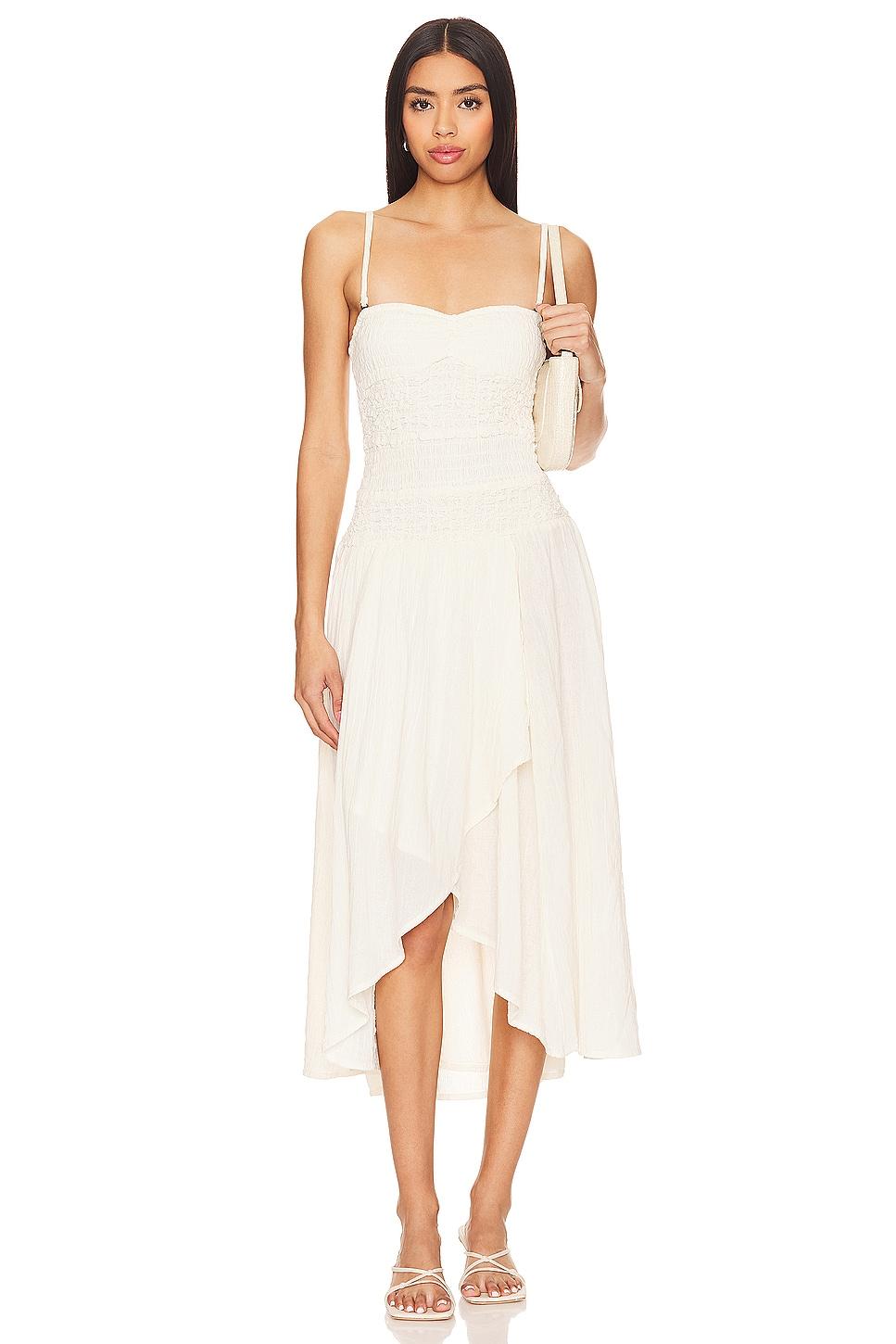 sparkling moment midi dress