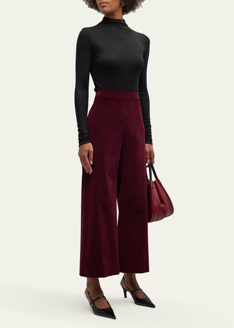 sparkly lurex turtleneck top