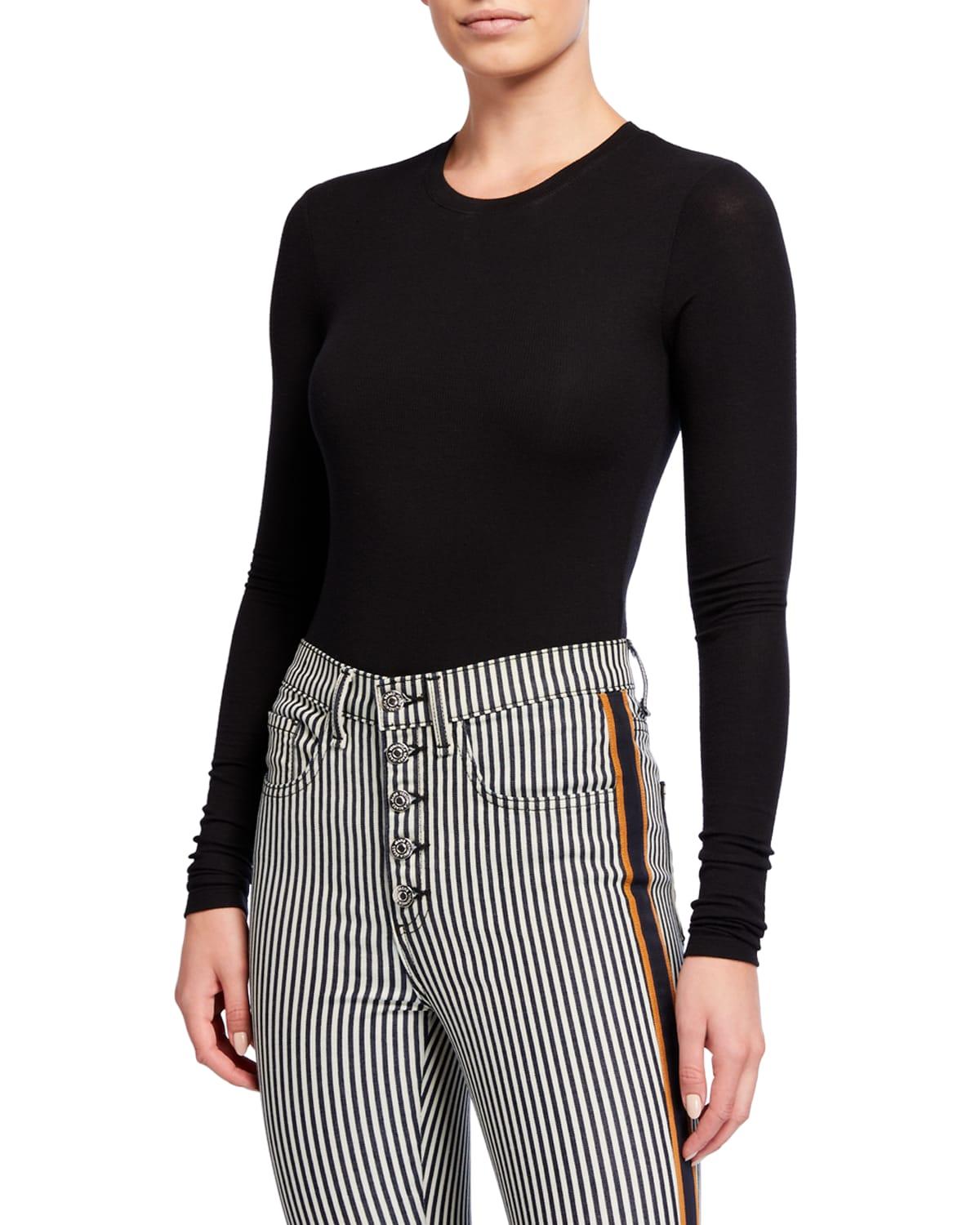 spencer long-sleeve bodysuit