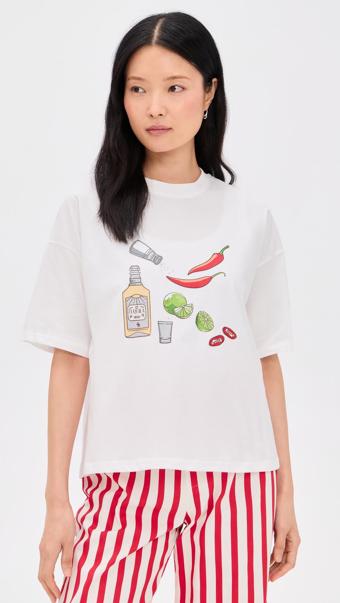 spicy margarita ingredients t-shirt