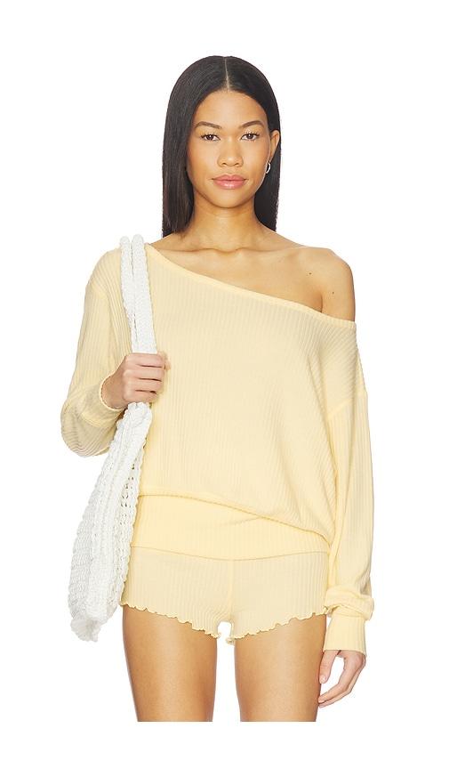 spiritual gangster rhythm top in yellow.