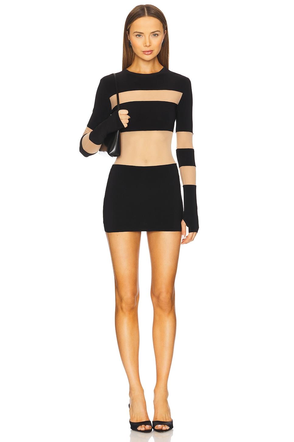 spliced insert pickleball dress