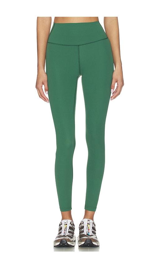 splits59 airweight high waist legging 26 in dark green.