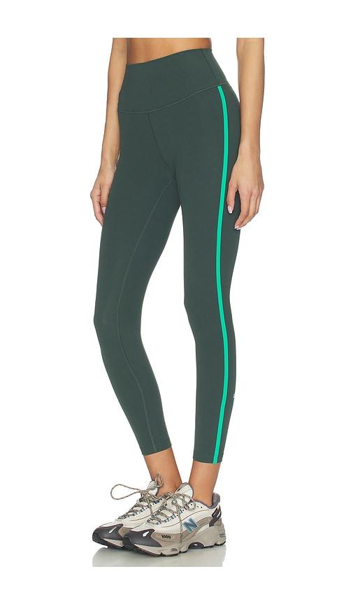 splits59 amber airweight high waist 7/8 legging in army,green.