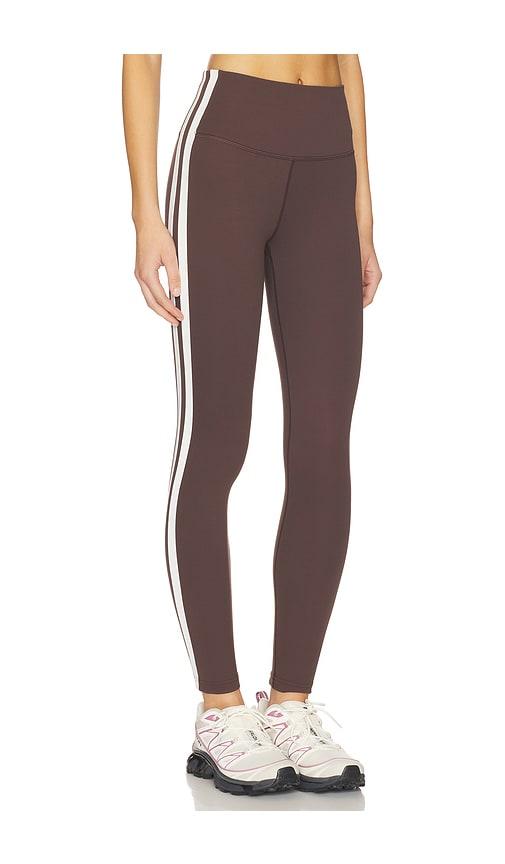 splits59 bianca high waist rigor 7/8 legging in chocolate.