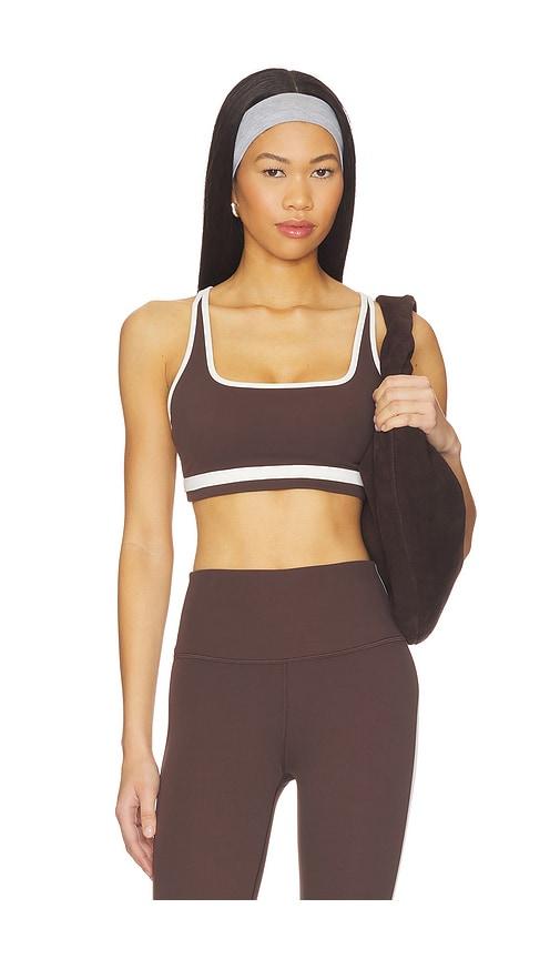 splits59 bianca rigor bra in chocolate.