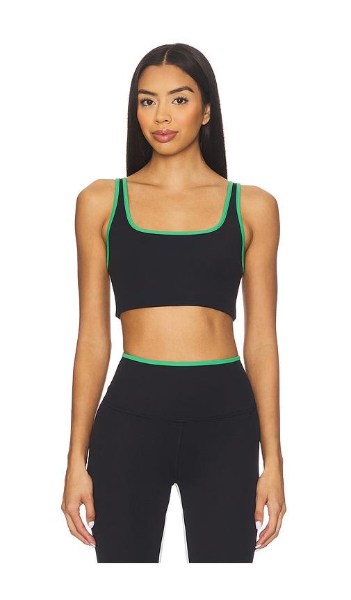 splits59 cait rigor sports bra in black.